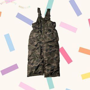 TAHARI baby snow suit 18M green camo heavy-weight and warm